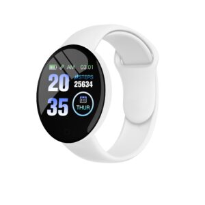 D18 Smart Watch Heart Rate Monitor Men’s Women’s Smartwatch Round Fitness Digital Watches for Men Women Band Bracelet PK D20 B41