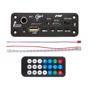 DC 5V Bluetooth 5.0 MP3 Decoder Board 10W Amplifier MP3 Player Support Call Recording 3.5mm USB TF FM for Module Car Speaker