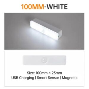 Motion Sensor Light Night Light USB Rechargeable Lamp 3color in one Lamp For Kitchen Cabinet Wardrobe bedroom Staircase lightin
