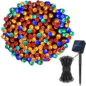 Solar String Light Fairy Garden Waterproof Outdoor Lamp 100LED 8 Modes Garland For Christmas Xmas Holiday Party Home Decoration