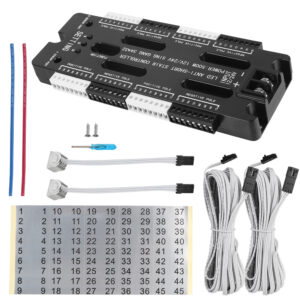 For Stairs Flexible Strip LED Motion Sensor Indoor Stair Light Controller Kit DC 12V 24V 32 Channels Adjustable Brightness