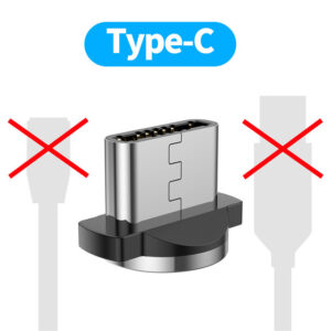 Lovebay Magnetic Cable USB Type C Cable 2.4A 540 Rotate Micro Charger 0.5M 1M 2M Charging Cable For iPhone 13 12 Xiaomi Huawei