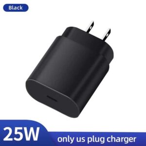 Original PD 25W USB C Charger Quick Charge 3.0 Super Fast Charging With Type C Cable For Samsung Galaxy S23 S22 S21Ultra Note 20