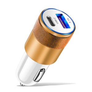 66W PD USB Car Charger Quick Charge 3.0 USB C Fast Charging Car Charger Adapter for IPhone 15 14 Pro Max Samsung S22 S21 Xiaomi