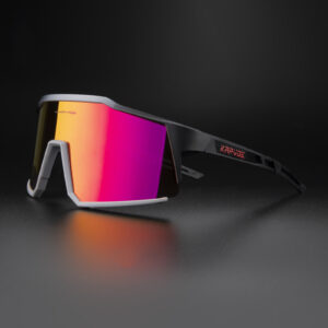 Kapvoe Cycling Sunglasses UV400 Cycling Glasses Polarized Built-in Myopia Frame Man Bicycle Eyewear Outdoor MTB Bike Goggles