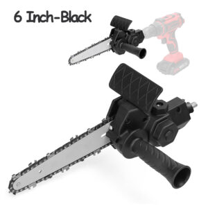 6 Inch Electric Drill Modified To Electric Chainsaw Tool Attachment Electric Chainsaws Accessory Practical Modification Tool Set