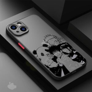 Anime Jujutsu Kaisen Phone Case for iPhone 15 Pro 8 Plus XS X 13 12 Mini 14Pro Max SE XR 7 6S 11Pro 6 Clear Cover