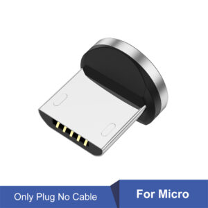 USLION 540 Rotate 5A Magnetic Cable Fast Charging Type C Cable Micro USB Magnet Charge Phone Data Line Wire For iphone 14 Xiaomi