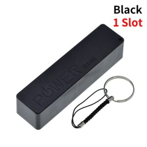 18650 Battery Power Bank 1/2 Slot 5V1A Portable Power Bank Case For Phone MP3 Electronic Charging Battery Holder DIY Shell