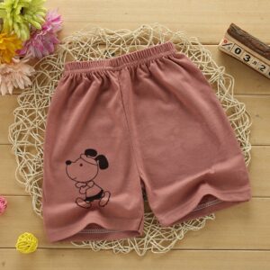 Kids Boys Beach Shorts Soft Cotton Breathable Summer Casual Clothes Children Girl Baby Cartoon Stripe Sports Half Pants 1-5 Year
