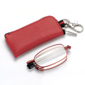 Foldable Fashion Female Resin Computer Glasses Metal Reading Glasses Presbyopic Glasses With Boxes Hyperopia Eyewear Glasses