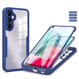 360 Full Body Screen Protector Transparent Case for Samsung A73 A72 A55 A54 A53 A52 A50 A35 A34 A33 A32 A25 A24 A23 Cover Case