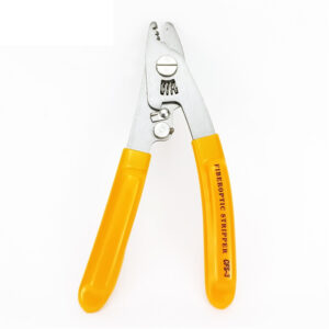 Fiber Optic Cable Stripper Tool Stainless Steel Three Hole Pigtail Cable Stripping Plier
