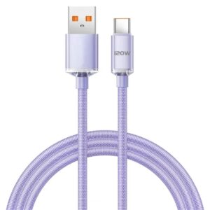 120W 6A Fast Charging USB To Type C Cable Quick Charge Type-c To Type-c Cable For Samsung Realme Xiaomi Huawei Phone Data Cables