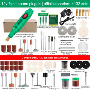 Electric Drill Grinder Engraver Pen Grinder Mini Drill Polishing Electric Rotary Tool Grinding Machine Miniature Household Tool