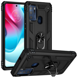 Shockproof Armor Case for Motorola Moto G10 G20 G30 G50 G60 G51 G52 G22 G31 G41 G82 G71S G200 G100 Ring Holder Back Phone Case