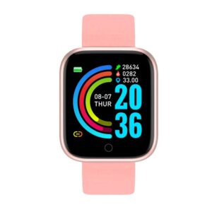 Full New Smart Watch Y68 Bluetooth Fitness Tracker Sports Watch Heart Rate Bracelet Blood Pressure Smart Band for Android IOS