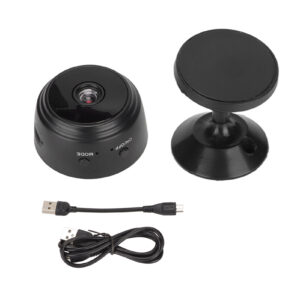 Indoor Security Camera 1080P Nightshot Mini Size Wide Viewing Angle Video Recording WiFi Security Camera