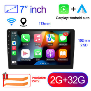 7″/9″/10″ Android 11 Car Radio Androidauto Carplay 2 Din GPS Car Audio Automotive Multimedia Player car intelligent systems