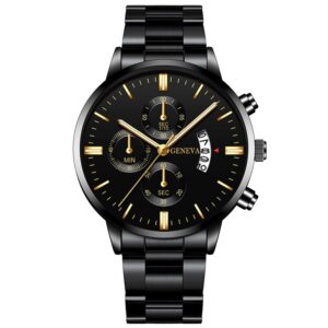 Fashion Mens Sports Watches Luxury Men Stainless Steel Quartz Wrist Watch for Man Business Casual Leather Watch ?ç???ü?ï ???â???ü??????