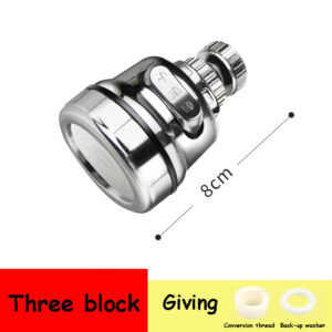 Kitchen gadgets 2/3 Mode Faucet 360 Degree Rotation Filter Extension Tube Shower Water Saving Tap Universal Kitchen Accessories
