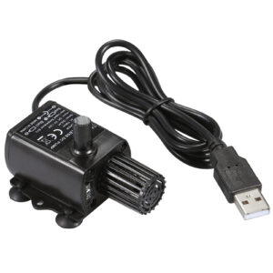 USB Brushless Water Pump DC5V Micro Brushless Water Oil Pump Submersible Pond Fountain Pump 150L/H 1.2W Lift 3.28ft