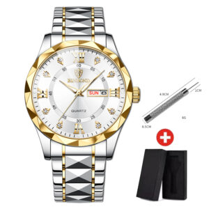 BINBOND B2521 Fashion Luxury Business Men Watches 30M Waterproof Week Date Clock Sports Quartz Mens Wristwatch Relogio Masculino