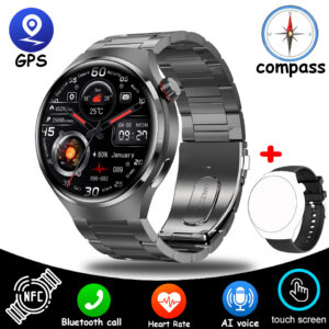 For Huawei GT4 Pro Smart Watch Men 390*390 HD Screen Heart Rate Bluetooth Call IP67 Waterproof Sport SmartWatch for Xiaomi Appl