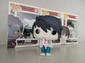 POP Death Note L with Cake 219# 218 RYUK 217# PVC Action Figure Animation Toy Collectible Vinyl Dolls Japanese Anime Toys