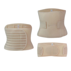 Postpartum belly belt three-piece set maternity belly belt natural delivery cesarean section binding belt waist shaping belt Universal