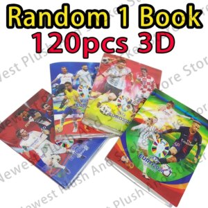 288/55pcs Football Card Stars World European Cup C Ronaldo, Mar Messi, Stars Flash Card Collection 3D Football Card Album