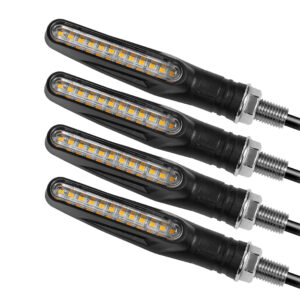 Motorcycle LED Turn Signals Light Motorcycle Flasher Light Motorcycle Turn Signal Indicators