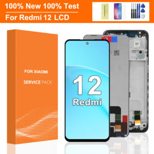 6.79″ For Xiaomi Redmi 12 LCD Display Touch Panel Screen Digitizer Assembly For Redmi 12 23053RN02A Display Replacement