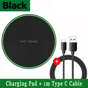 100W Wireless Charger For iPhone 15 14 13 Pro XS Max Mini X XR Induction Fast Wireless Charging Pad For Samsung Xiaomi Huawei