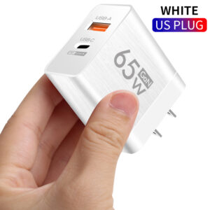 65W GaN PD Charger USB C Fast Charging Adapter for iPhone 15 14 pro max Xiaomi 14 Samsung Huawei Redmi Quick Charge Wall Charger