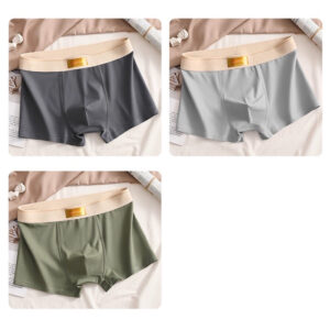 3pcs Men Underwear Cotton BoxerShorts Hombre Panties Man Breathable Underpants Sexy Sports Comfort Male Boxers Large Size L-6XL