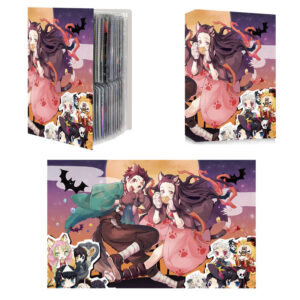 240pcs Card Album Book Naruto Dragon Ball Goku Vegeta ONE PIECE Luffy Zoro Map Letter Holder Binder Card Notebook Collection Toy