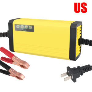Wet Dry Lead Acid Battery LED Display 12V 2A 220V Power Puls Repair Charger Car Battery Charger Moto Truck Battery Charger
