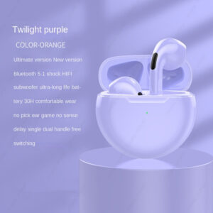 Original Air Pro 6 TWS Wireless Bluetooth Earphones Mini Pods Earbuds Earphone Headset For Xiaomi Android Apple iPhone Headphone