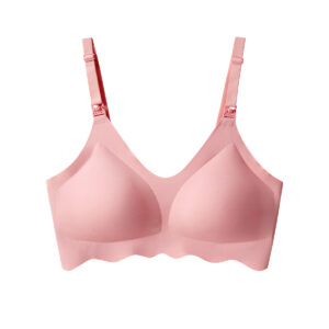 New Traceless Women’s Comfortable and Breathable Ultra Thin Breastfeeding Bra Detachable Breastfeeding Bra