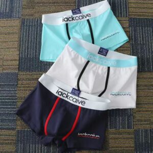 3Pcs Lot Men Panties Boxer Shorts Cotton Men’s Underwear Breathable Man Underpants Sports Comfort Male Boxers L-3XL