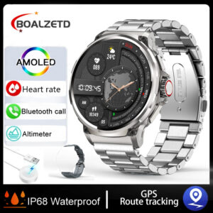 2024 New 1.85 Inch HD Bluetooth Call Smart Watch Men Sports Fitness Tracker Heart Monitor 710mAh Smartwatch For XIAOMI Android
