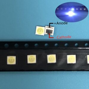 50PCS/100Pcs For LG led tv backlight 2835 3030 3535 3V 6V 1W 3W kit electronique led for lcd tv repair Cool cold white