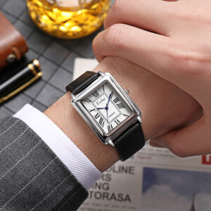 Fashion Men’s Quartz Wristwatch Leather Strap Watch