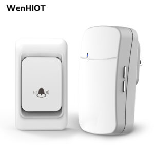 Outdoor Wireless Doorbell Waterproof House Chime Kit 300M Remote EU UK US Plug Home Garden Remote Welcome My Melody Door Bell