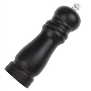 Pepper Mill with Strong Adjustable Ceramic Grinder Manual Control Kitchen Cooking BBQ Tools Salt and Pepper Mills Wood Tools