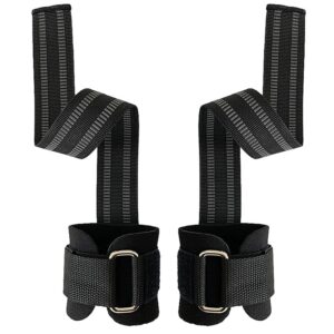 Non-slip Wear-resistant SBR Booster Belt Padding Wrist Wraps Grips Band Gym Deadlift Fitness Straps Support Brace Leverage Belt