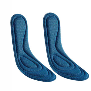 4D Memory Foam Orthopedic Insoles For Shoes Nano Sweat Absorption Insert Sport Shoes Running Pads
