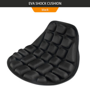 SEAMETAL Motorcycles Seat Cover Cushion Black EVA Foam Soft Comfortable Seat Cushion Universal for Motorbike Electric Bike
