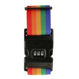 Adjustable Luggage Belts Strong Elastic Extra Safety Travel Suitcase Luggage Baggage Security Straps Tie Belt Carry On Straps